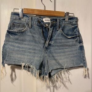 Pistola High Rise Denim Shorts
